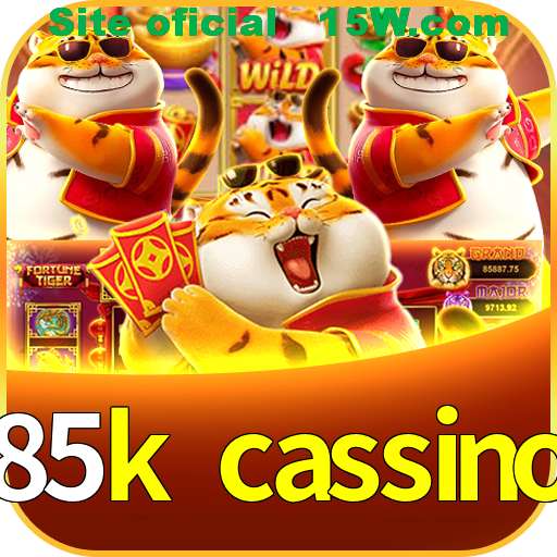 Imagem promocional da 85k cassino mostrando a plataforma e suas vantagens